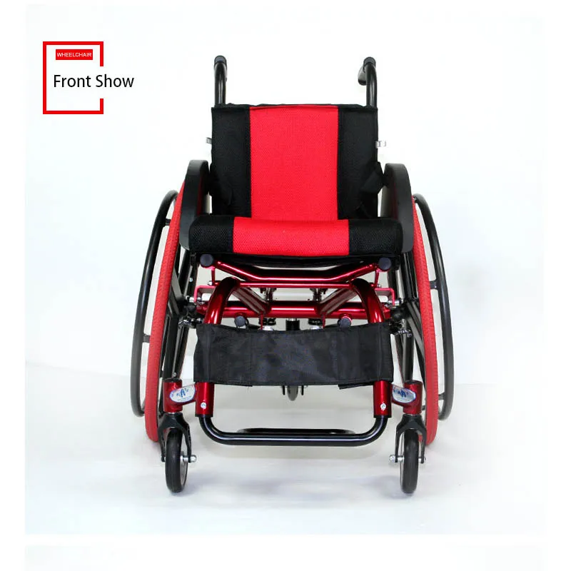 Sports Wheelchair Fast Folding Disabled Old People Fashionable Walk Chair Leisure Wheelchair Folding Portable Aluminum Wheel