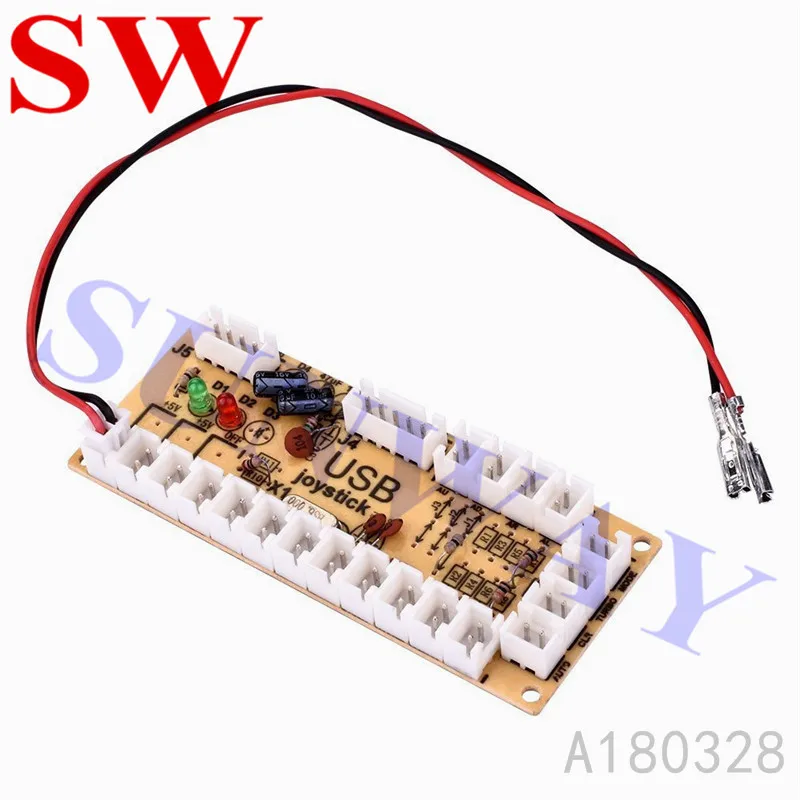 Нулевая задержка USB аркадный энкодер для Mame Jamma Боевая палка управления s DIY аркадная игра набор деталей джойстик для ПК управления DIY Аркада