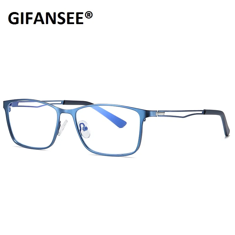 

Men Business Computer Glasses High Quality Anti Blue Light Blocking Eyewear For Males phone Gaming Clear Glasses UV400 blocker