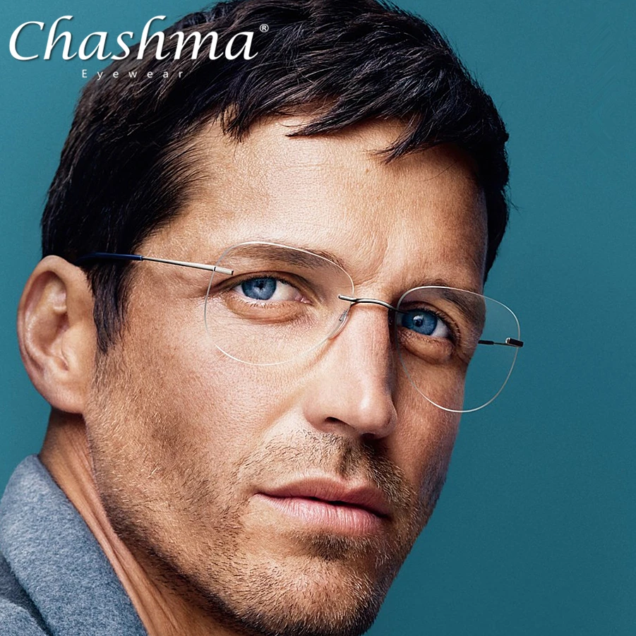 Najtaniej Tytanu przejścia okulary przeciwsłoneczne fotochromowe okulary do czytania okulary bez oprawek okularów mężczyzn z dioptrii