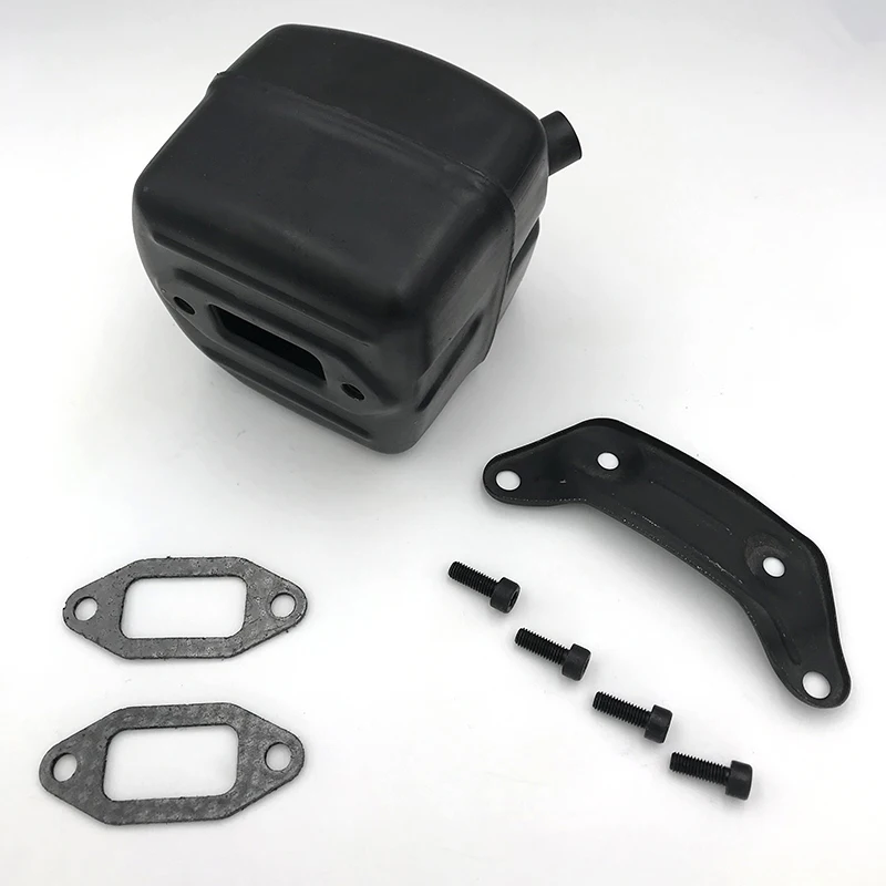 HUNDURE глушитель кронштейн комплект прокладок для HUSQVARNA 362 365 371 372 XP 385 390 XP запчасти бензопилы