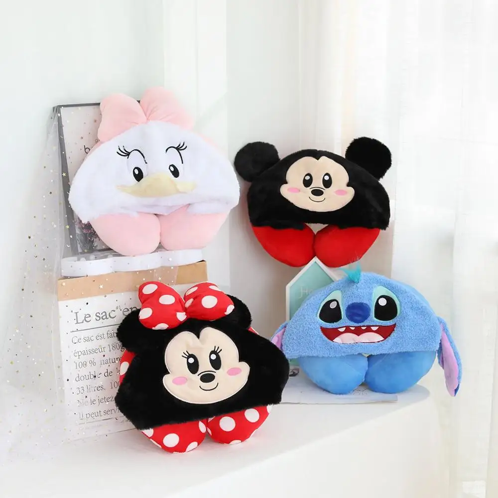 Dumbo Дональд Дак Ститч u образная Подушка прекрасный аниме спящий сон игрушка kawaii