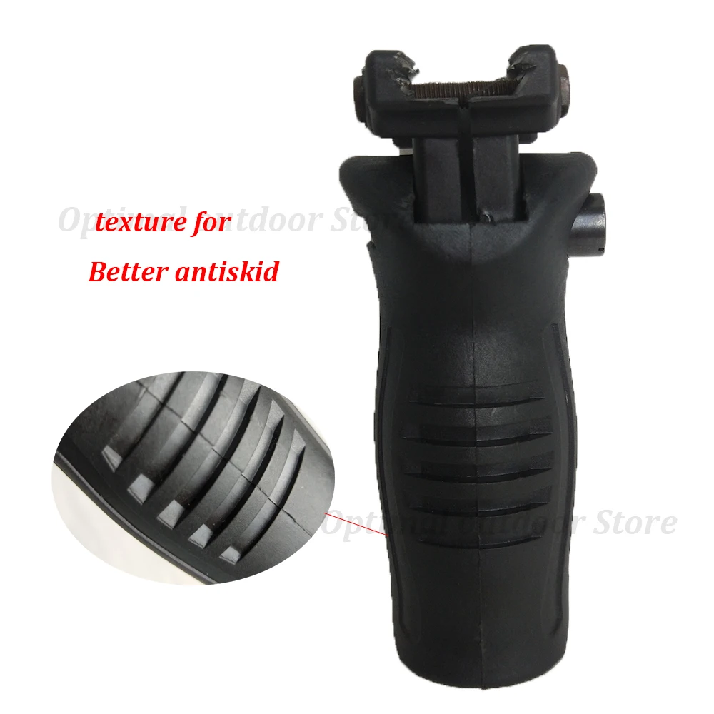 TOtrait Tactical Foregrip ручка полимерная Складная ручка для 20 мм Пикатинни Вертикальная ручка Охотничьи аксессуары