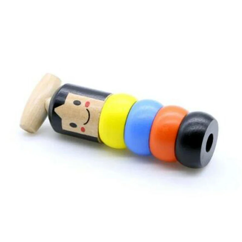 Funny Small Wooden Man Magic Blocks Toy Unbreakable Little Puppet Folk Craft For Birthday Christmas Decor Gift | Дом и сад