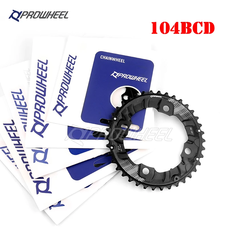 PROWHEEL 64BCD 104BCD MTB велосипедные звездочки двойной звездочка цепной передачи 26т 28 Т 36