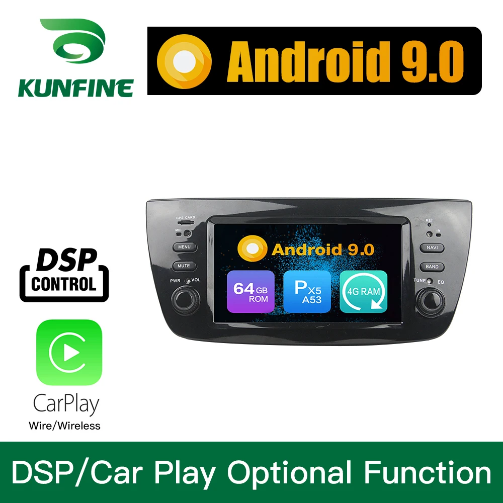 Android 9 0 Восьмиядерный 4 Гб ОЗУ 64 ПЗУ автомобильный DVD GPS мультимедийный