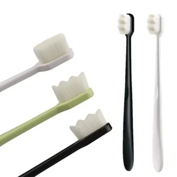 1pc ultra-cienka miękka szczoteczka do zębów milion Nano włosia dorosłych szczotka do zębów zęby dokładne czyszczenie przenośne podróży Dental pielęgnacja jamy ustnej szczotka tanie i dobre opinie ONEVAN CN (pochodzenie) Jedna jednostka Fiber Hair+ABS dla dorosłych Ultra-fine Soft Toothbrush Typ obrotu free shipping dropshipping wholesale