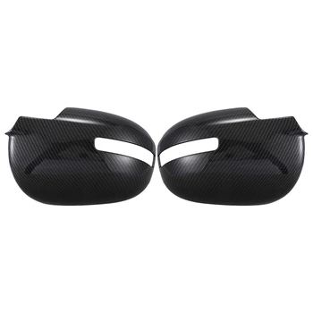 

Car Side Door Rearview Mirror Cover Trim for Mitsubishi Outlander PHEV 2016-2019