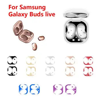 

Dust-proof Guard For Samsung Galaxy Buds Live Plus Meatl Sticker For Samsung Galaxy buds Live Earphone Ultra-thin Skin sticker