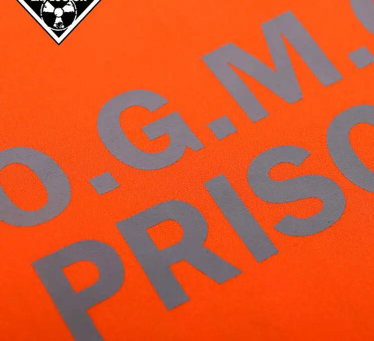 Мужская летняя рубашка St. Quentin State Prison рубашка пленные хлопок 5XL