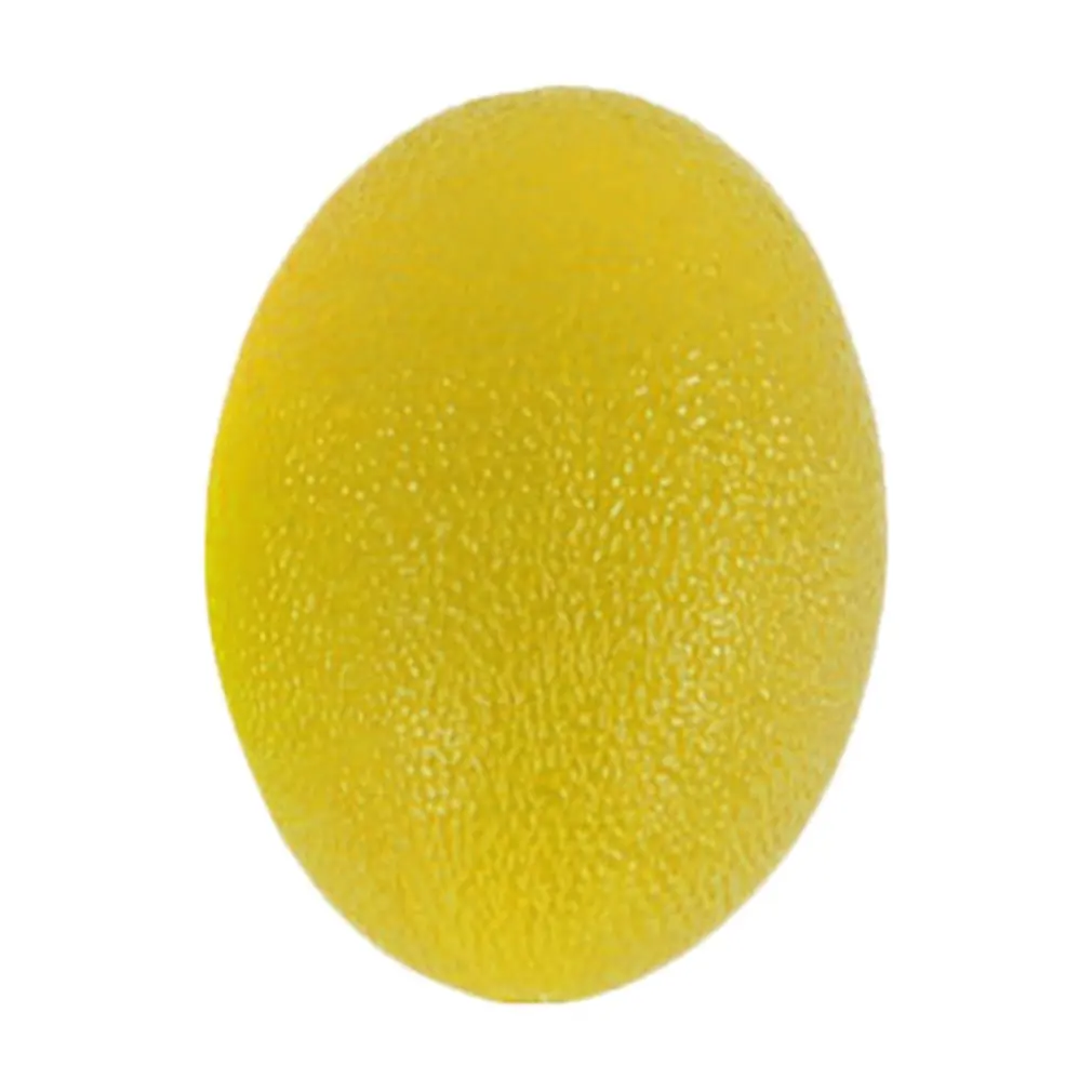 

58MM Silicone Hands Finger Exercise Massage Egg Shaped Gripper For Fitness Decompression Stress Relief Vent Ball