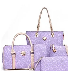 

Fashion Women's Shoulder Bags Satchel Handbags Crossbody Bag Purses Set Hot 2020 New Solid Color Versatile Elegant