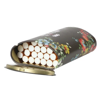 

Xin Jia Yi Packaging Metal Boxes Metal Containers Customized Coffee Tea Tin Package Full Printed Small Cigar Tin Box With Lid