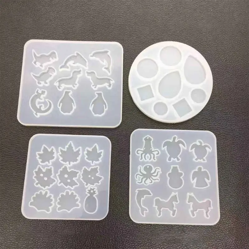 Maple Leaf Gems Shape Molds Jewelry Making DIY Epoxy Resin Mould Silicone Mold | Украшения и аксессуары