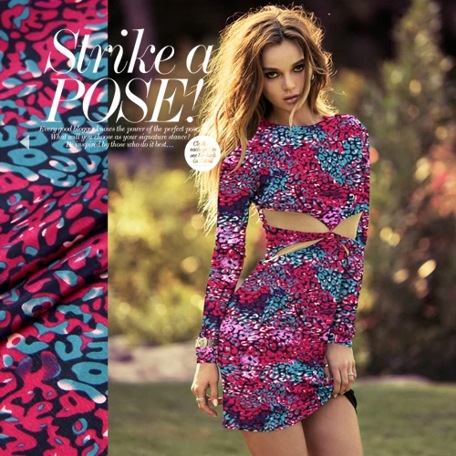 114 см шелковая ткань метр 14 мм не мнется шелковая крепдешин ткань Леопардовый принт рубашка платье креп ткань шелковая ткань