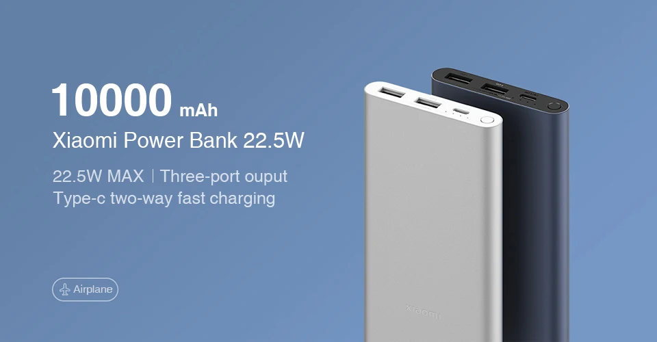  Power Bank 10000mAh 22.5W