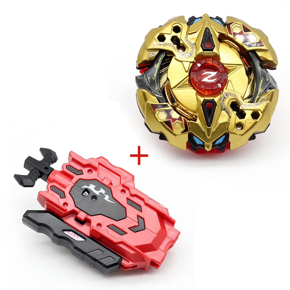 Волчок Beyblade BURST B-129 B125 с пусковым устройством Bayblade Bey blade металл пластик Fusion 4D Подарочные игрушки для детей - Цвет: HJ B90