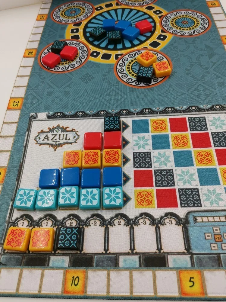 Azul план Б игры Azul Настольная игра/Azul игровой коврик вечерние игра Azul игра