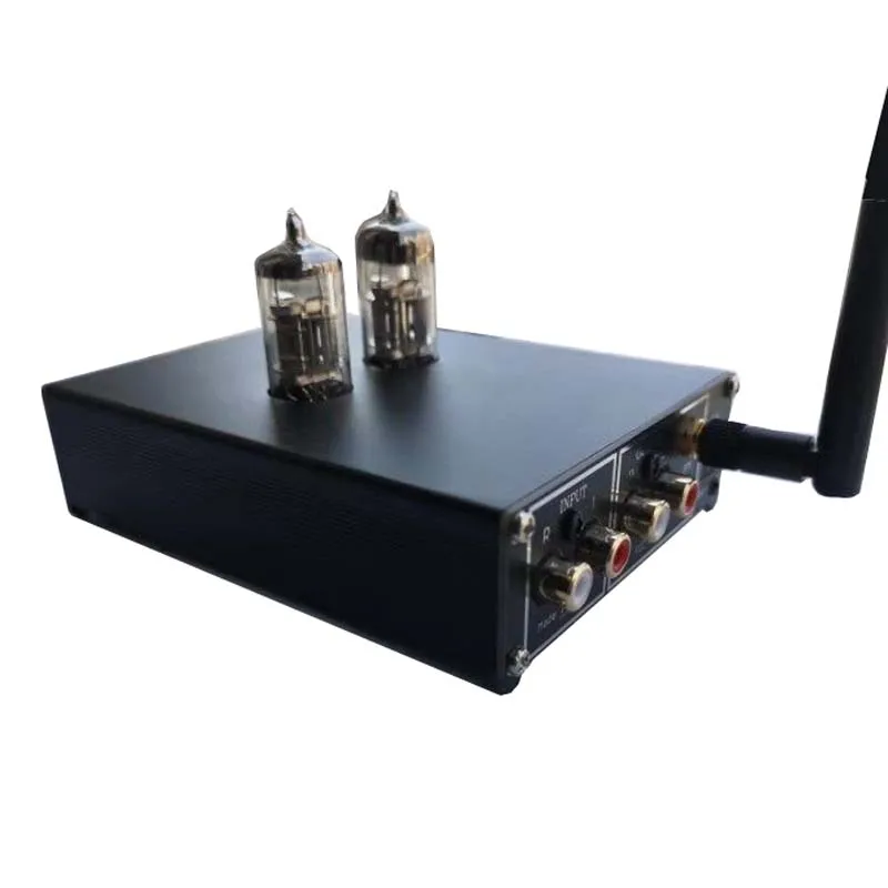 QCC3003 Bluetooth 5,0 HiFi 2,0 Cnannels 6J3 ламповый предусилитель PCM5102 декодирующий усилитель для наушников ЦАП-предусилитель с питанием