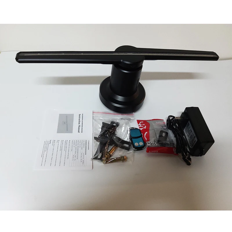 Бесплатная доставка 3D Голограмма рекламный дисплей светодиодный вентилятор