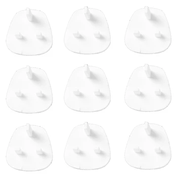

12pcs Outlet Plug Covers Childproof Electrical Socket Covers Baby Safety Outlet Caps for 3-pin UK Sockets