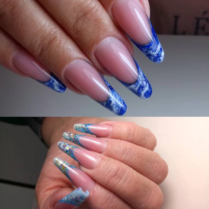 Formas de Amêndoa Dicas para Extensão do Prego Mshare Stiletto Unhas Construção Acrílico Gel Ponta 12 Tamanho 120 Pçs 3 Mshare stiletto formas de amêndoa unhas dicas
