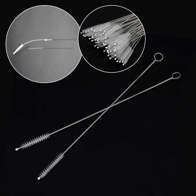 10Pcs/Set Cleaning Brushes Tube Bottle Straw Washing Cleaner Straws Sewing Machines Paint Spray Guns Brush Tools | Дом и сад