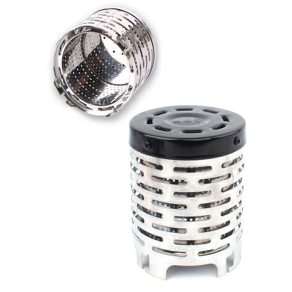 

Mini Heater Infrared Outdoor Heater Stove Travel Camping Portable Equipment Warmer Heating Tent Stainless Steel Heating Cover