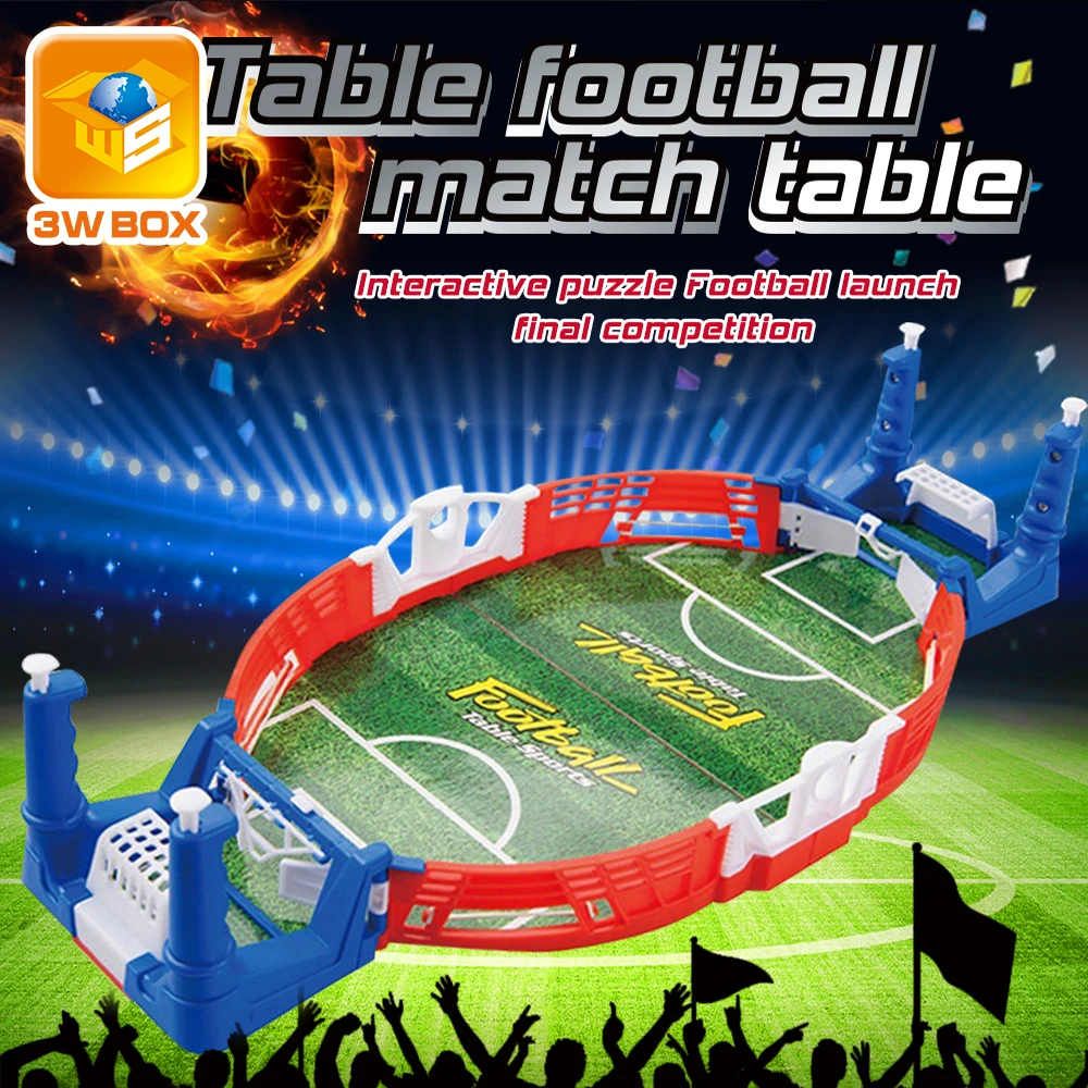 

3WBOX Mini Table Football Board Parent-child Interactive Home Match Desktop Shoot Game Indoor Educational Children's Toy
