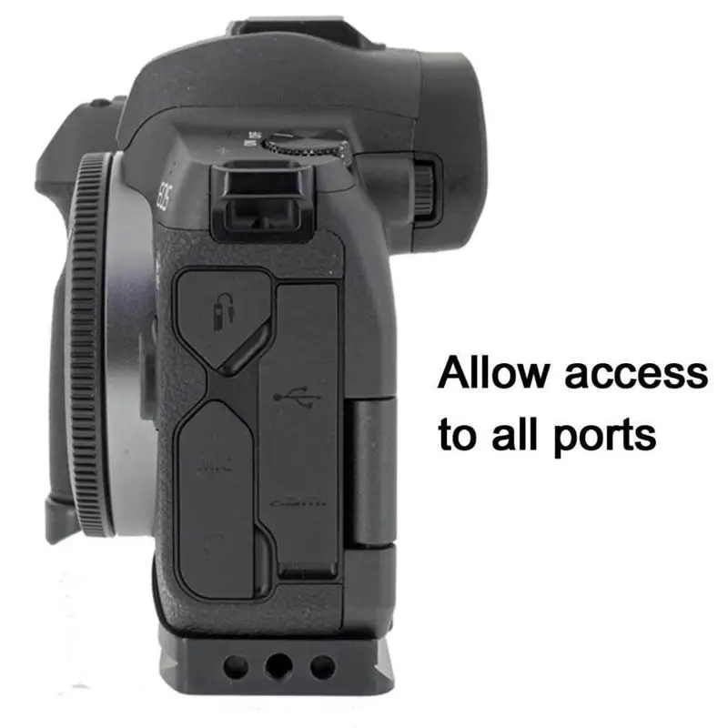 FFYY-Quick Release l-пластина держатель рукоятка штатив кронштейн для Canon Eos R камера для Benro Arca швейцарская Штативная головка