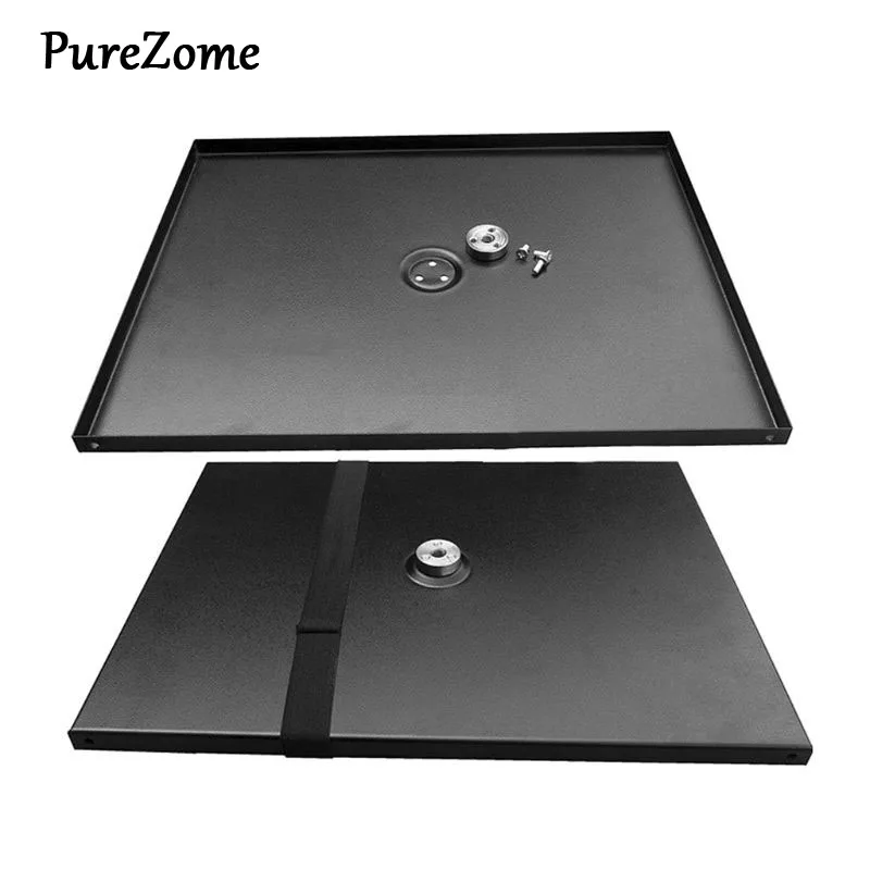 

Universal Projector Laptop Tray for Meeting Rooms Outdoor Classrooms Lecture Halls for 1/4" to 3/8" Screw Tripod Stand Mount Hol