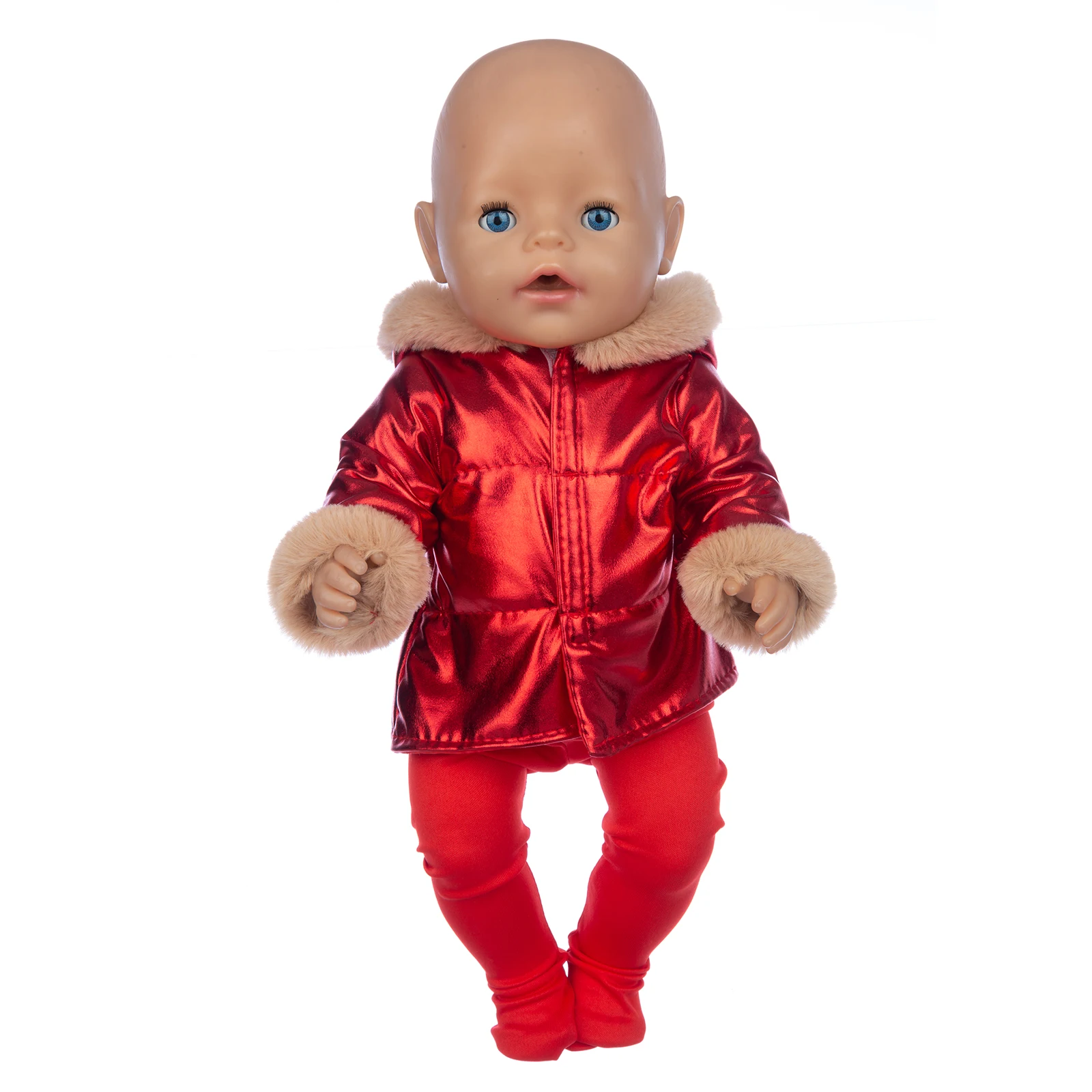 2022 New Down jacket + leggings Doll Clothes Fit For 18inch/43cm born baby Doll clothes reborn Doll Accessories