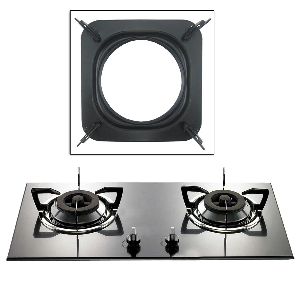 

1 pcs Black Universal Cast Iron Wok Pan Square Support Rack Holder Stove Stand for Gas Hob Cooker accessories