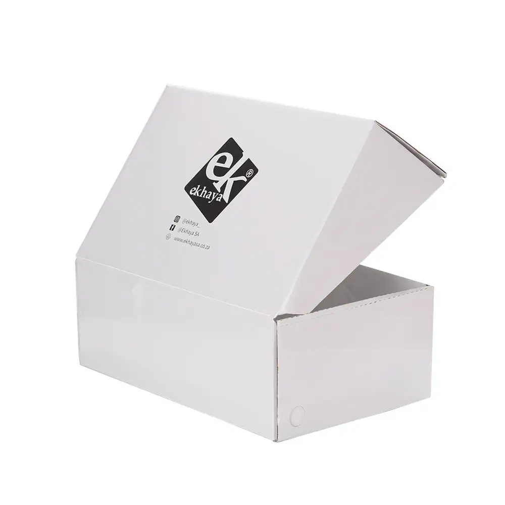 Cheap price corrugated foldable shoe packaging box shoe boxes