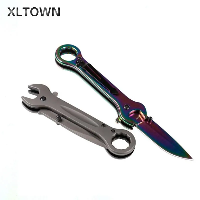 XLTOWN многофункциональный ключ открытый складной нож комбинированный инструмент