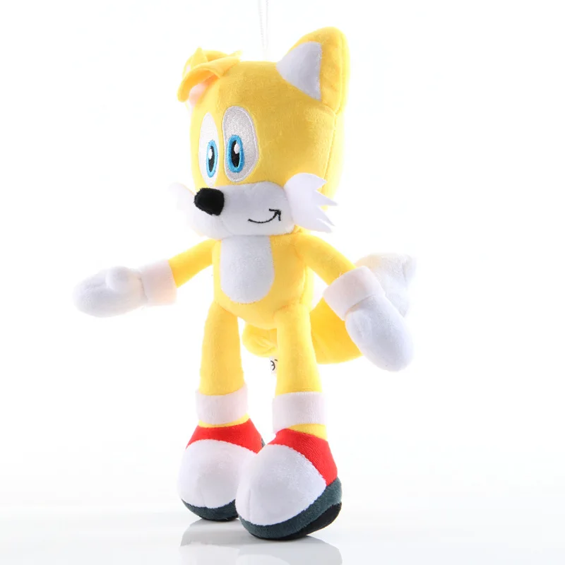 30cm Sonic Plush Toys Doll Black Blue Shadow Sonic Plush PP Cotton Soft Stuffed Toy for Kids Children Birthday Gifts
