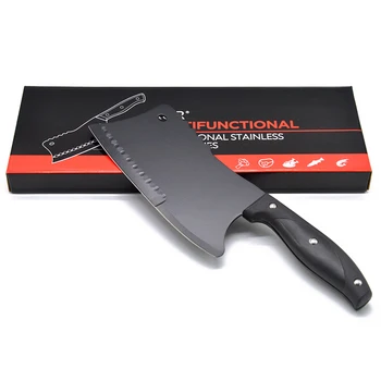 Butcher Knife Stainless Steel Bone Chopping Knife Meat Vegetables Slicing Cleaver High Hardness Kitchen Chef Knife Butcher Knife Chopper Home & Garden Home Garden & Appliance Kitchen Knives & Accessories Kitchen, Dining & Bar Meat Cleaver Multifunctional Knife Color: Chef Knife