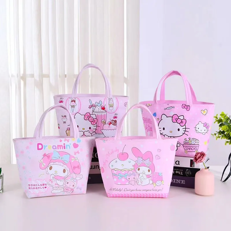  Skater FBC1-A Lunch Bag, Non-Woven Fabric Insulated Bag, Hello  Kitty Line Design, Sanrio : Everything Else