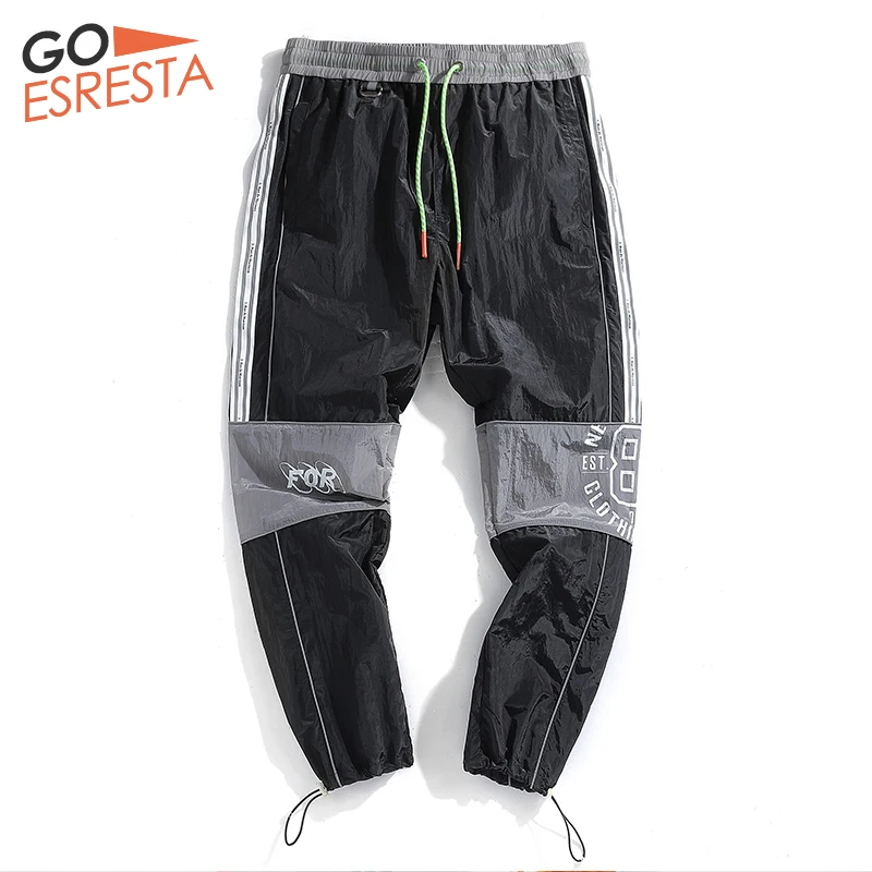 Штаны GOESRESTA мужские спортивные повседневные свободные шаровары уличная одежда