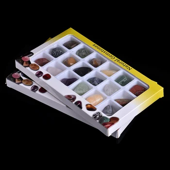 

18-in-1 combination set Natural rock Crystal mineral jewelry Home home decoration Collection Study room decoration DIY gift