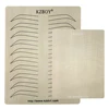 KZBOY Newest No Ink Rubber Required Practice Pads Microblading Practice Skin with Brow Shapes Eyebrow Tattoo Training Pads