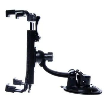 

Tablet Computer Vehicle Bracket 360 ° Adjustment Black Driving Bracket Convenient Road Navigation Brace