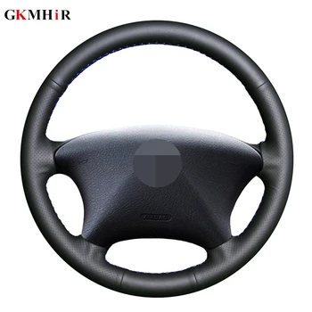 

Black Soft Artificial Leather Hand-stitched Car Steering Wheel Cover for Citroen Xsara Picasso 2001-2004 Peugeot Partner