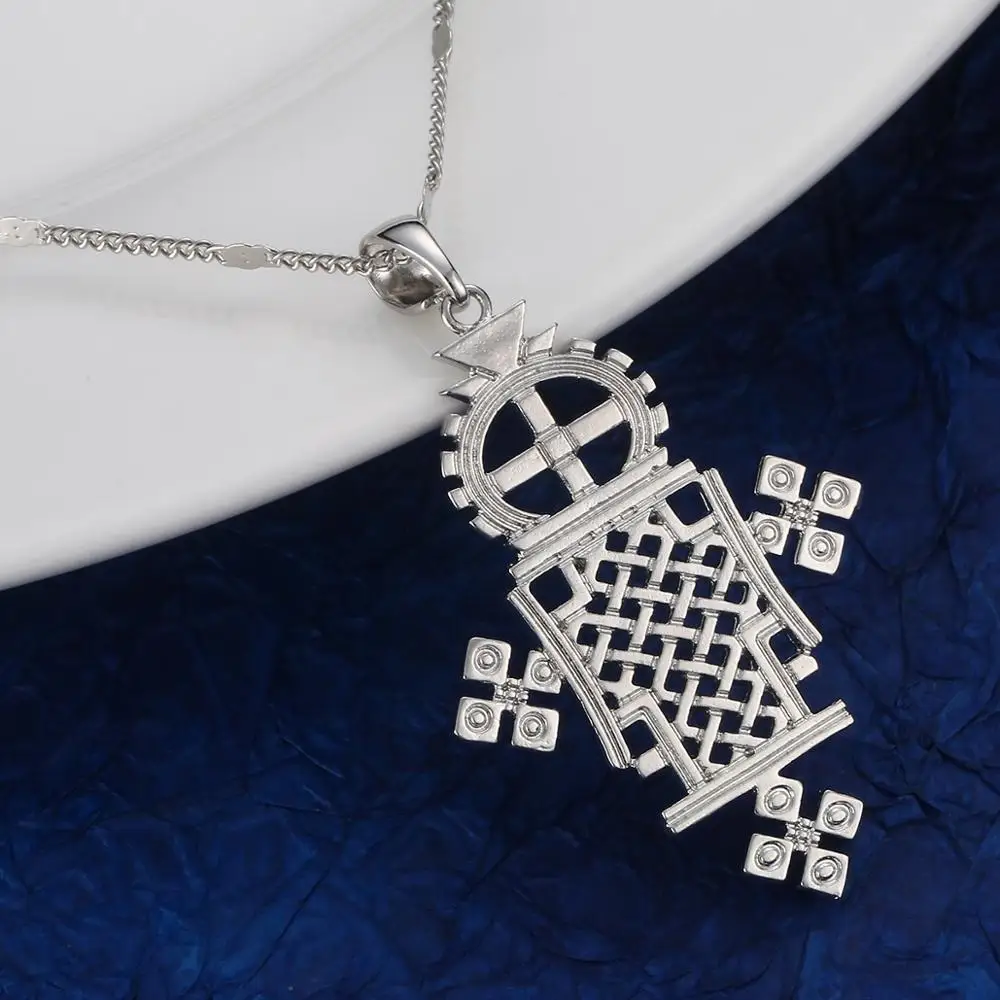 Эфиопское золото цвет крест кулон NecklaceAfrican Eretrian Coptic кресты женские ювелирные