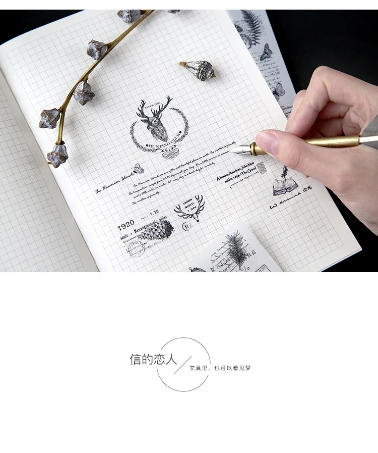 AngelHere Store 2 шт./партия Vinage наклейка переводная Съемная копировальная наклейка s для DIY скрапбукинга дневник канцелярские принадлежности Школьные принадлежности