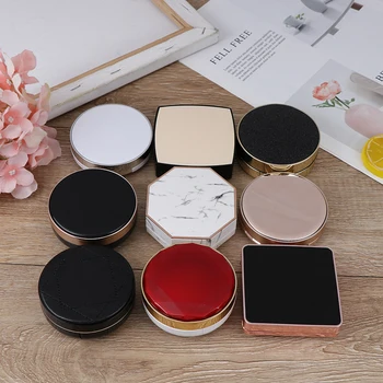 

Hot 1set Empty Air Cushion Puff Box CC Cream Container Dressing Case Sponge Mirror mutli-type to choose