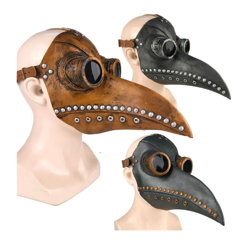 Plague Doctor Mask Latex Cosplay Props