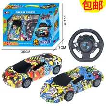 Voiture télécommandée bidirectionnelle sans fil pour enfants, modèle de course électrique, jouet pour garçon, cadeau d'anniversaire