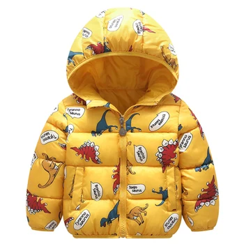 

Autumn winter children warm jacket for girls boys hooded coat kids outerwear baby infant coat age for 2-6 years old