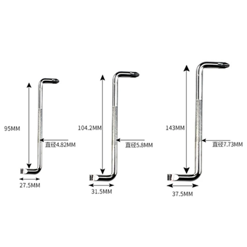 3 шт. Набор отверток для гибки Z/S типа с магнитной легированной сталью, экономичный ремонт, ручной инструмент для разборки небольших углов, зазоров